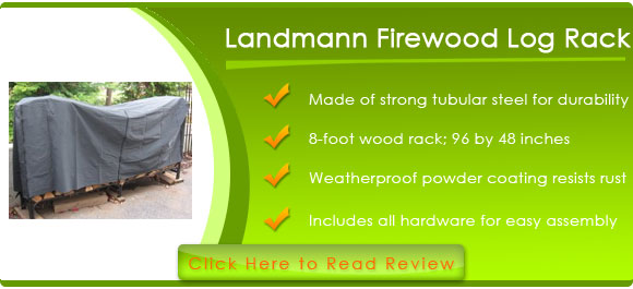 Landmann 82433 8-Feet Firewood Log Rack